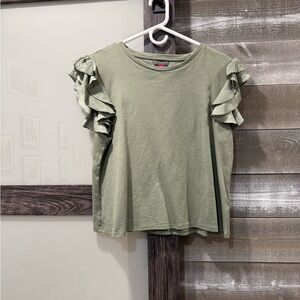 Vince Camuto Olive Green Top